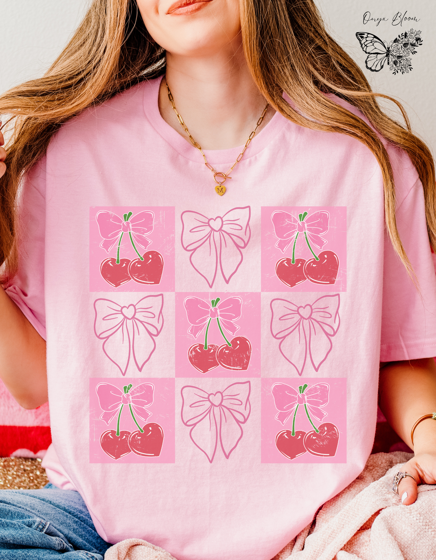 Cherry Bows Tee