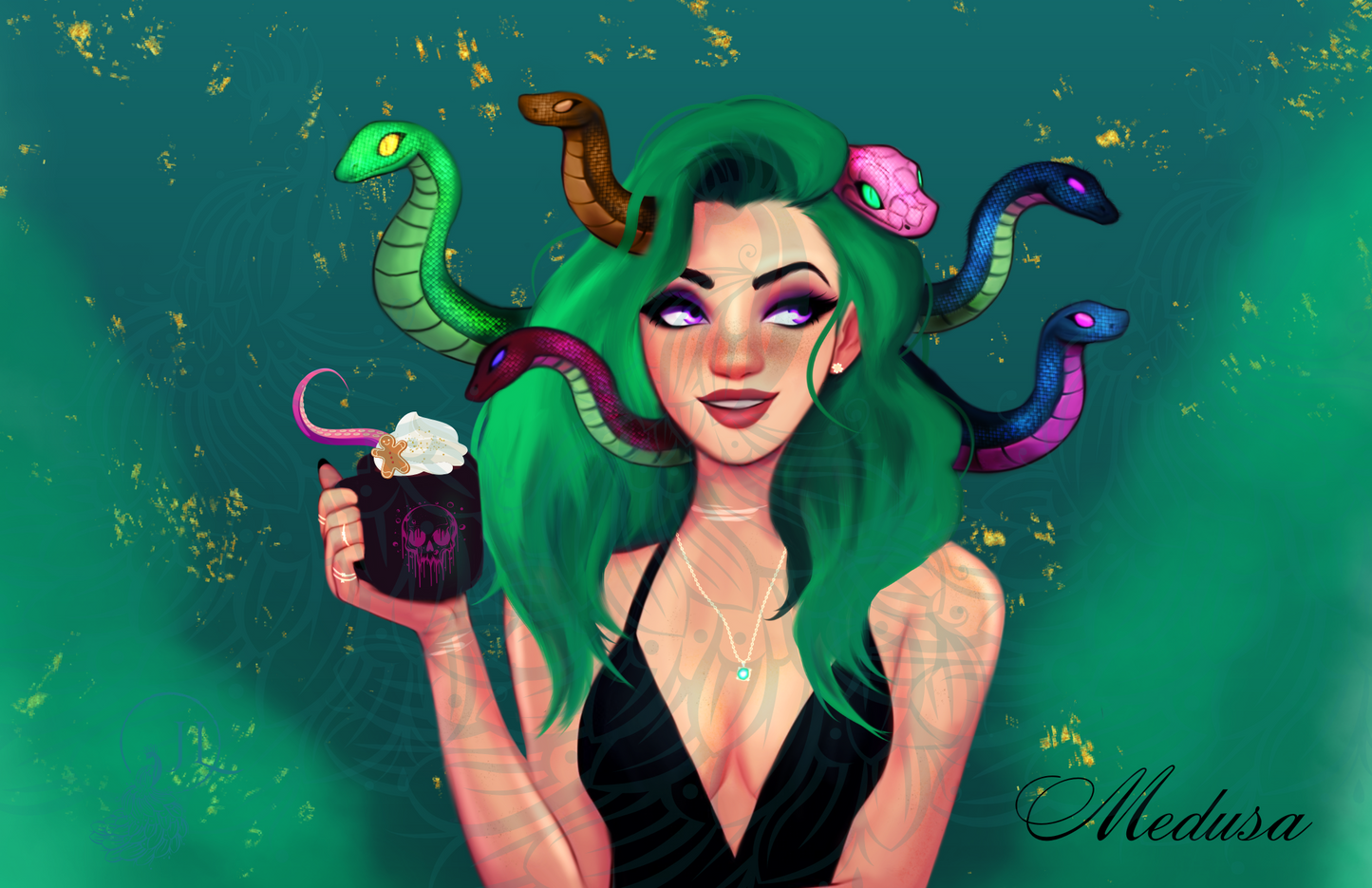 Medusa Character Art