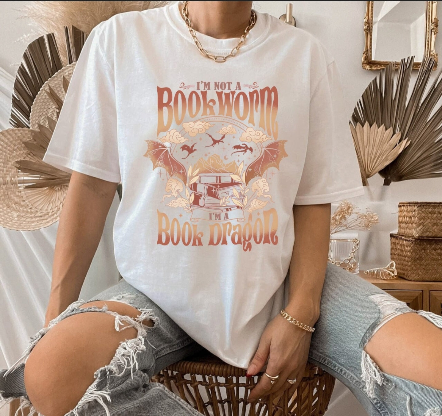 I'm a Book Dragon t-shirt