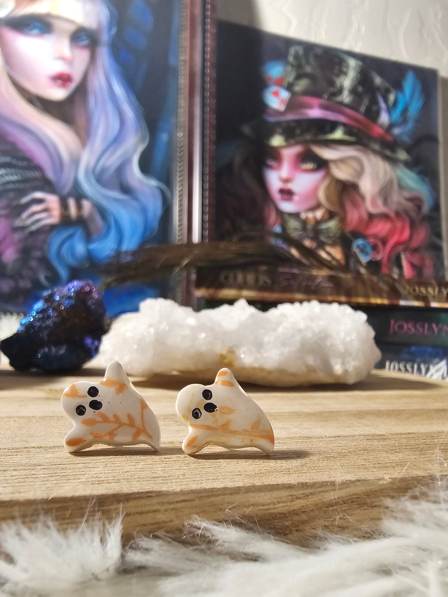 Ghosty Stud Earrings