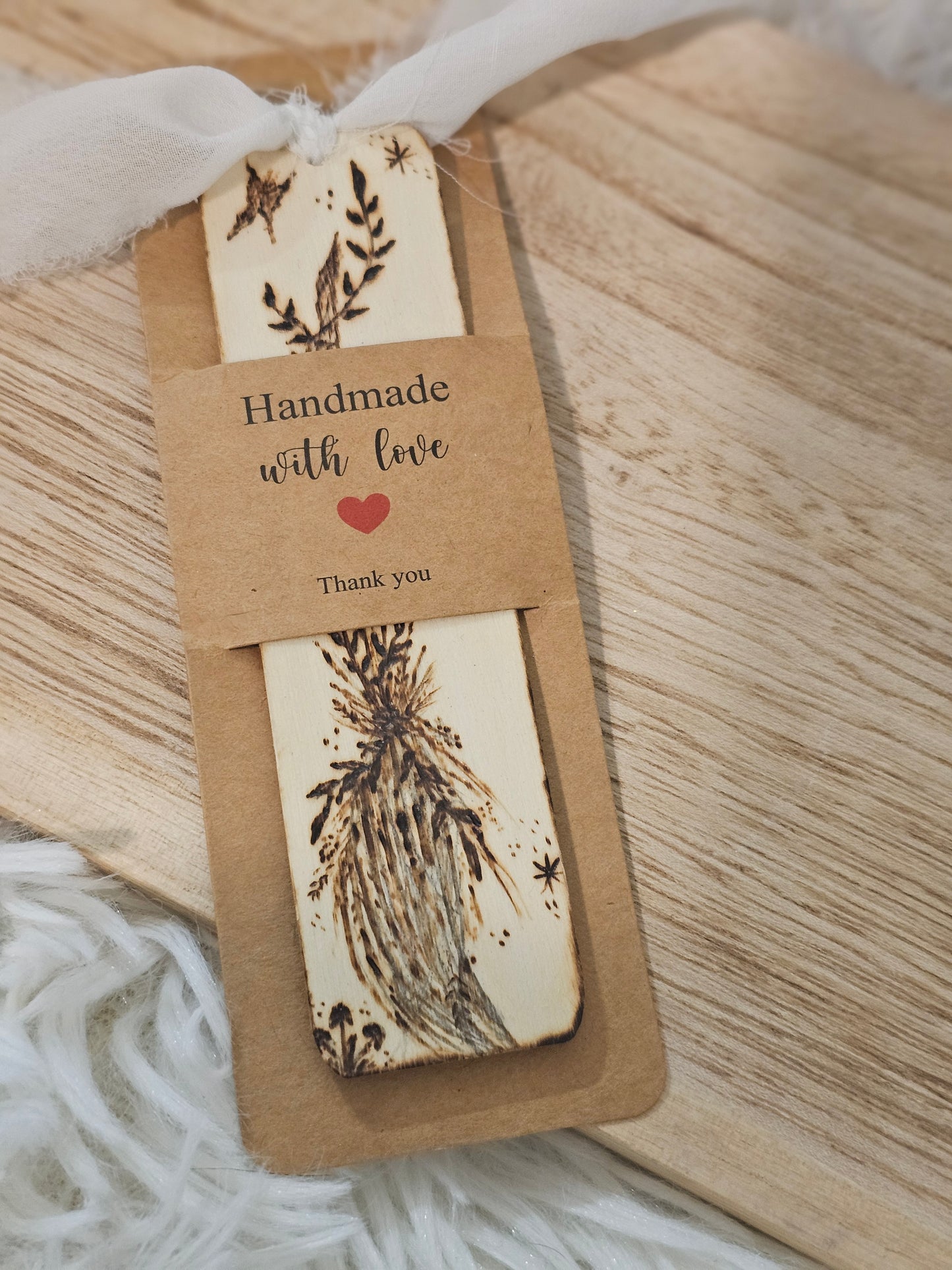 Broomstick and butterflies Bookmark