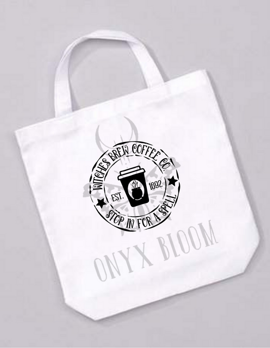 Witches brew coffee co. Tote Bag