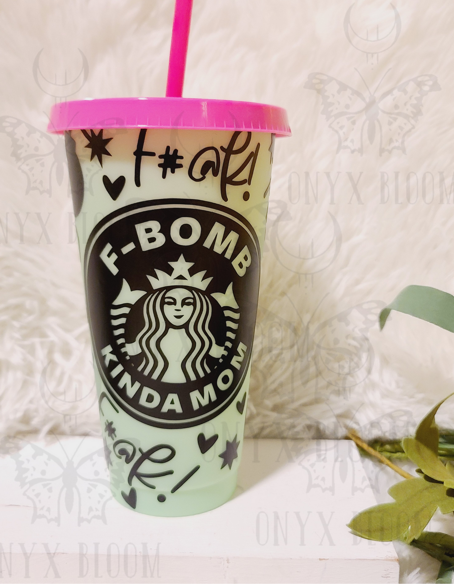 F- Bomb Mom Color Changing Tumbler