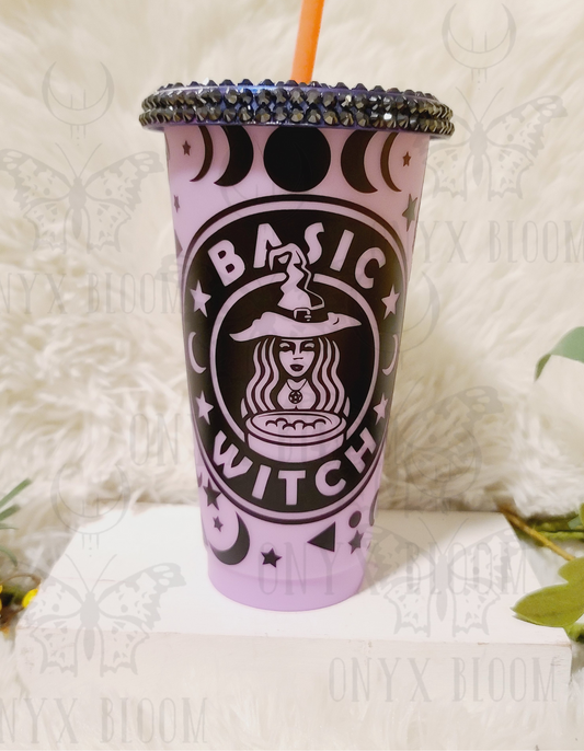 Basic Witch Color Changing Cup & Straw