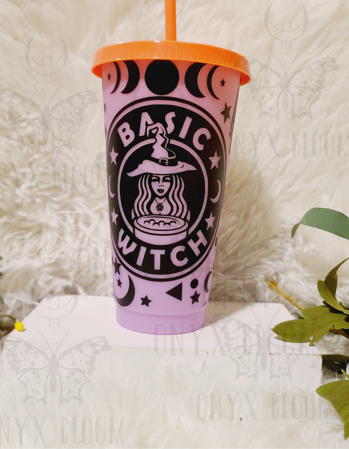 Basic Witch Color Changing Cup & Straw