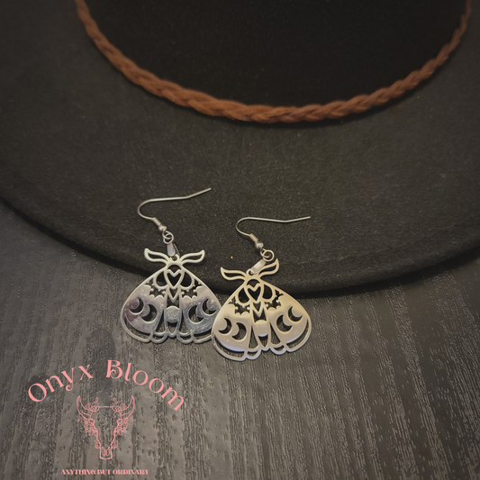 Luna Moth Earrings